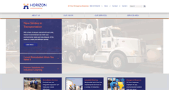 Desktop Screenshot of horizon-environ.com